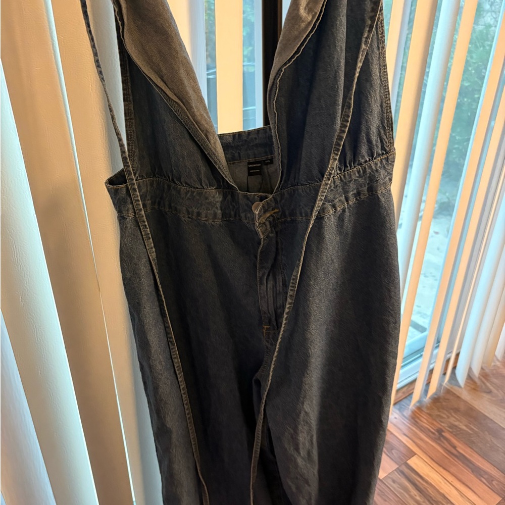 SHEIN Blue Denim Jumpsuit